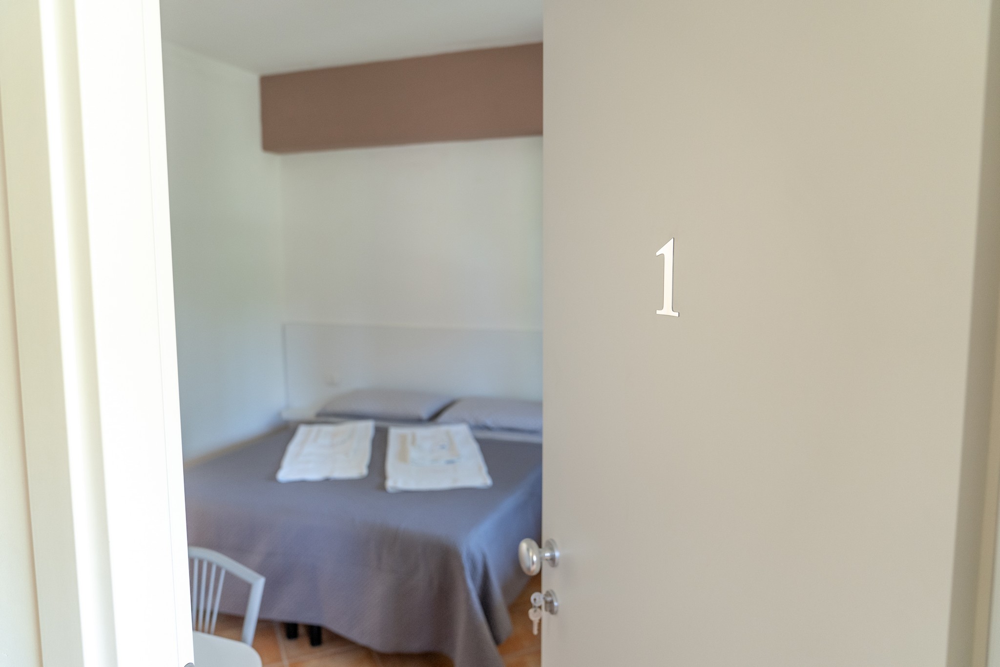 Camera matrimoniale accogliente al Residence La Cicala, Palmi.